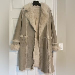 real fur coat